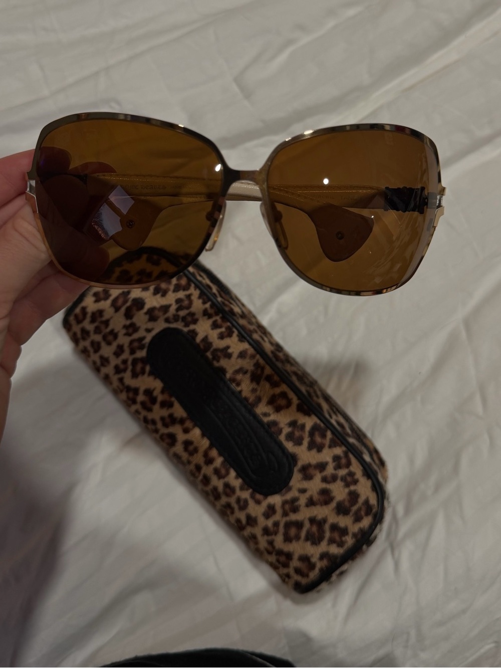 Chrome Hearts Women’s Oversized Brown Gradient Sunglasses